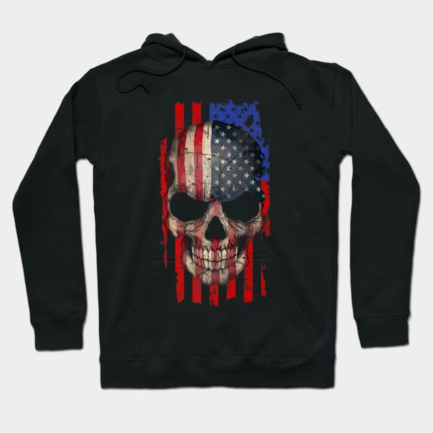 Skull Human Skeleton Flesh Hoodie by Feliz ZombiePunk